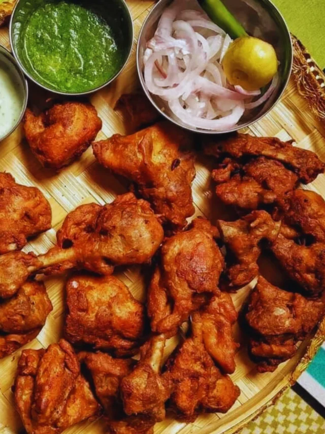 মুচমুচে চিকেন পাকোড়া রেসিপি (Chicken Pakora Recipe in Bengali)
